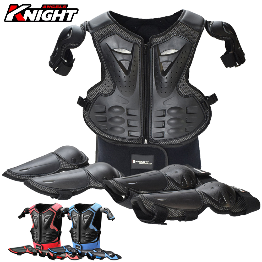 Motorcycle Gear Vest - Kids Motorcycle Jacket Armor Children Moto