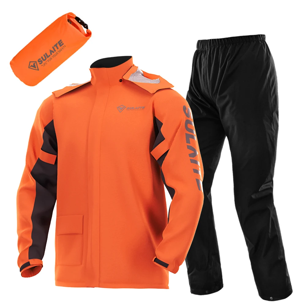 Motorcycle Gear For Men - Motorcycle Rain Gear Suit Lightweight Riding