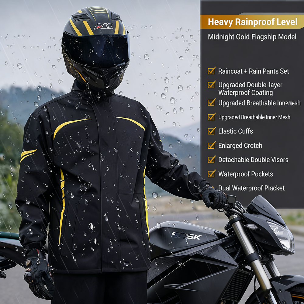 Motorcycle Gear For Men - Motorcycle Rain Suit Men Women Rain