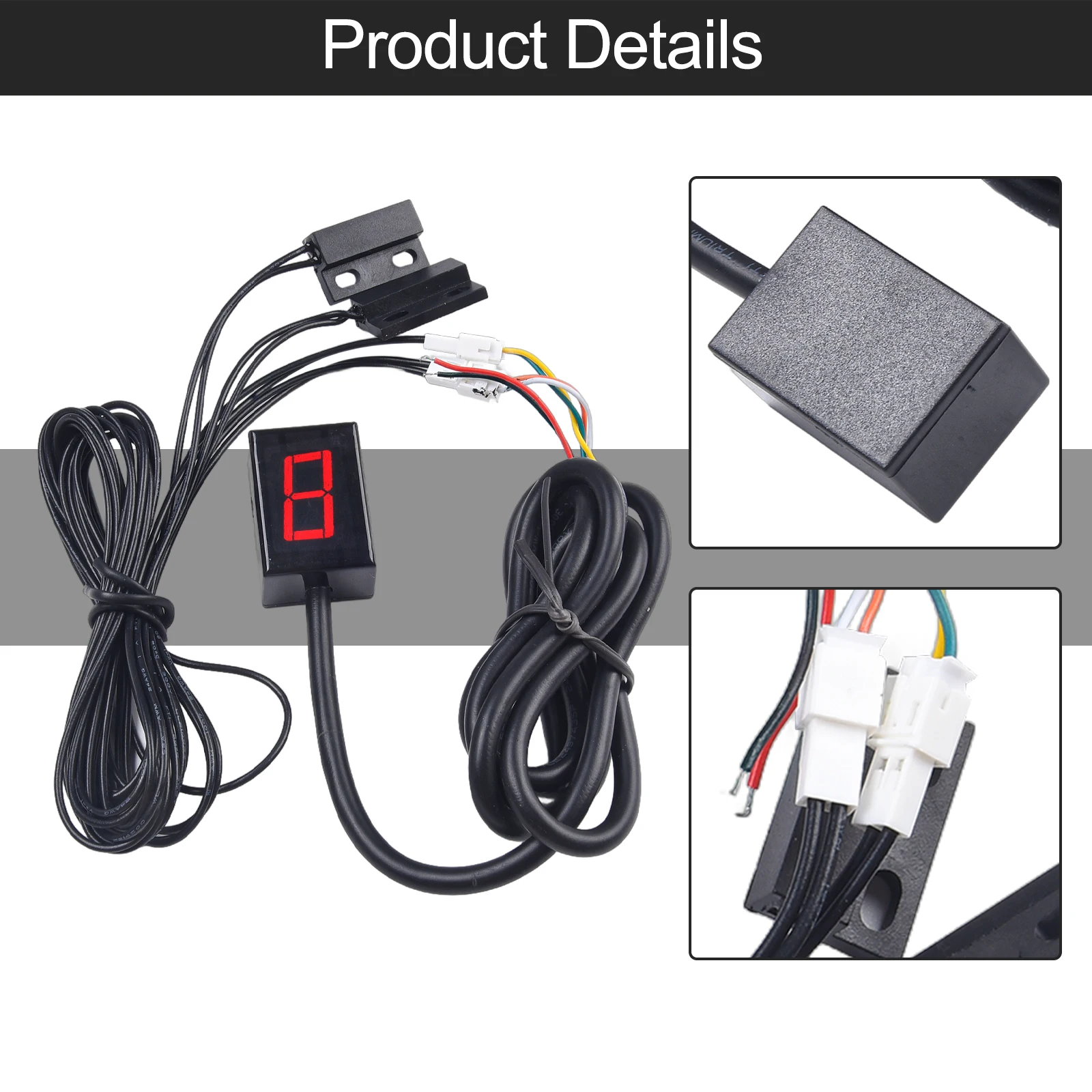 Motorcycle Gear Indicator Install - Motorcycle Bike Display Shift Level LED