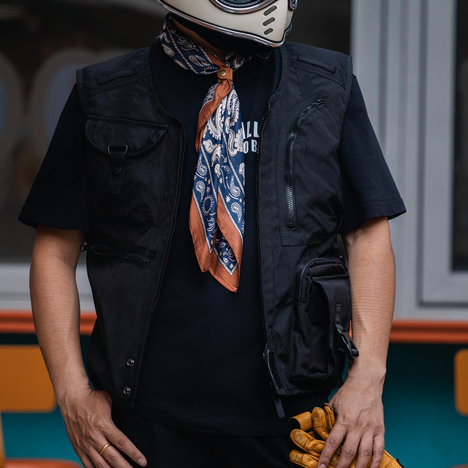 Motorcycle Gear Vest - Summer Motorcycle Vest Breathable Motor Jacket