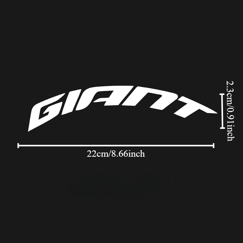 2D Flat Sticker for Giant Moto - Motorcycle Gear Exchange review and price
