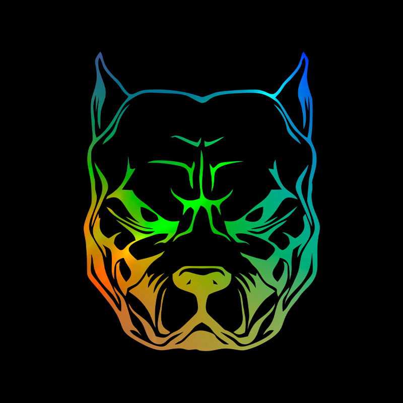 Motorcycle Sticker dog pattern - Motorcycle Gear Pattern review and price
