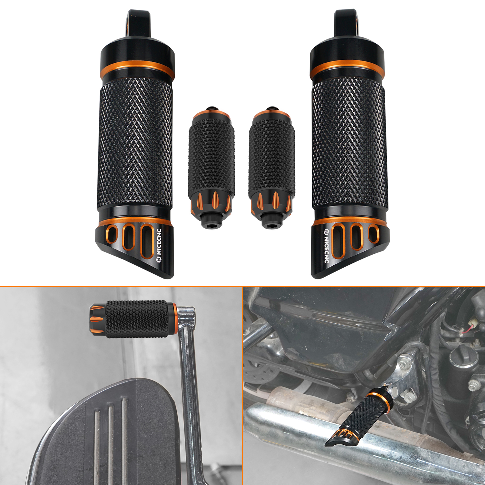 Motorcycle Passenger Footpegs/ - Xs Motorcycle Gear review and price