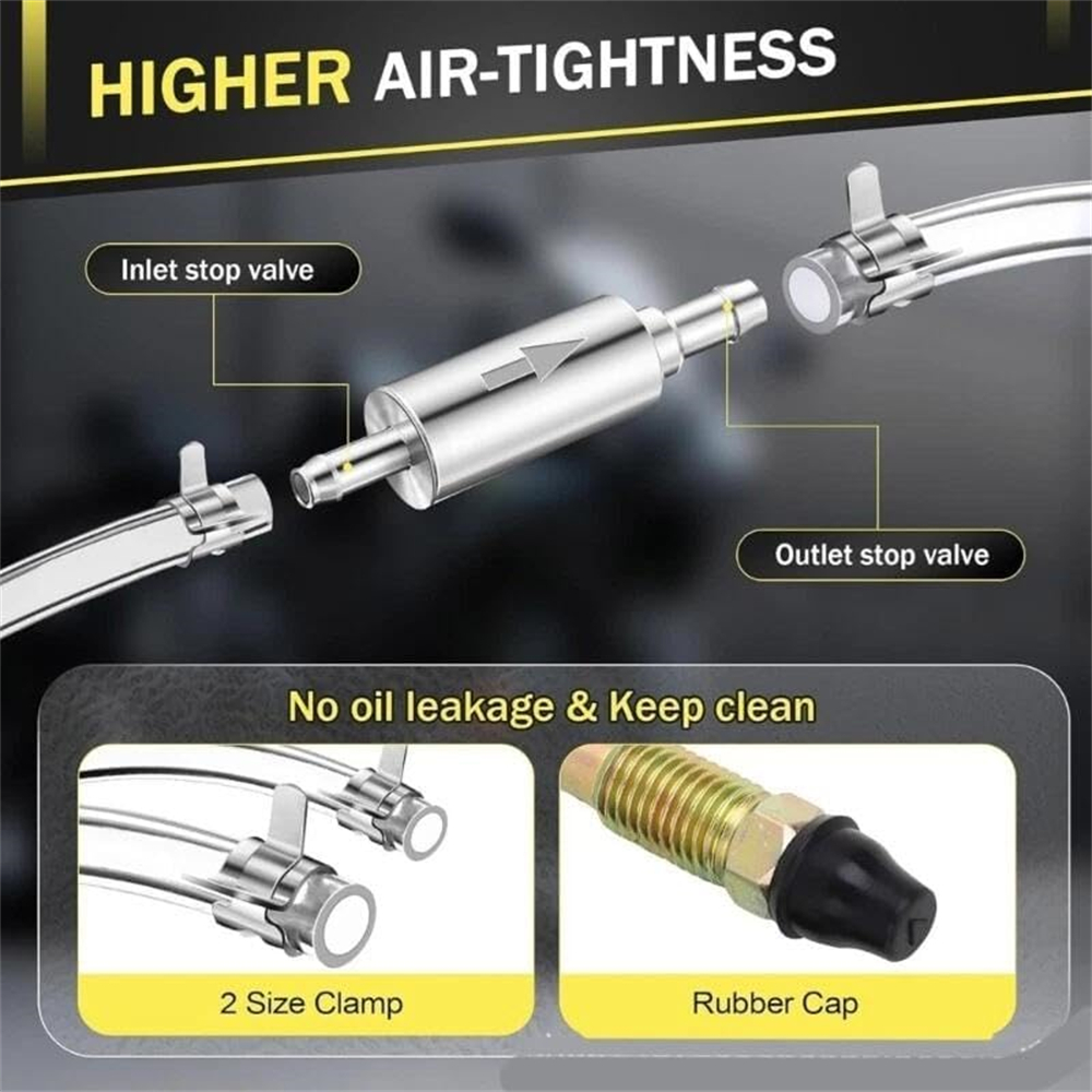 2PCS Brake Bleeder Hose Fluid  - Motorcycle Gear Oil review and price