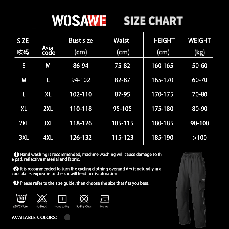 WOSAWE Motorcycle Rain Pants R - Motorcycle Gear For Men review and price