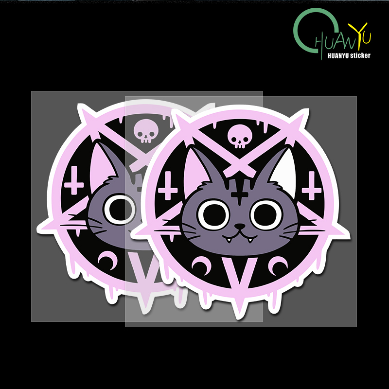 Cool purple black cat pattern  - Motorcycle Gear Pattern review and price