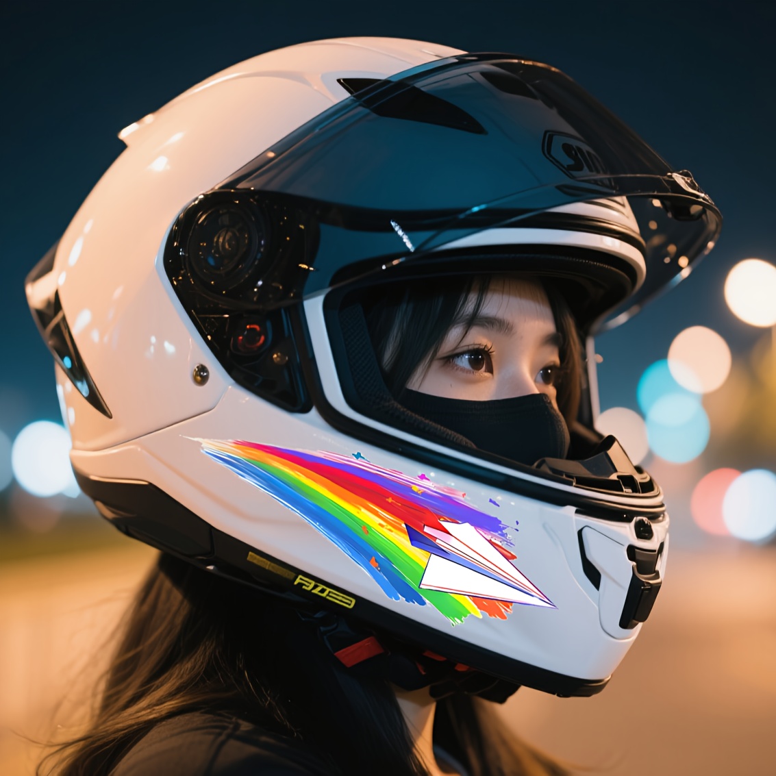 Motorcycle Helmet Stickers, 2  - Motorcycle Gear Pattern review and price