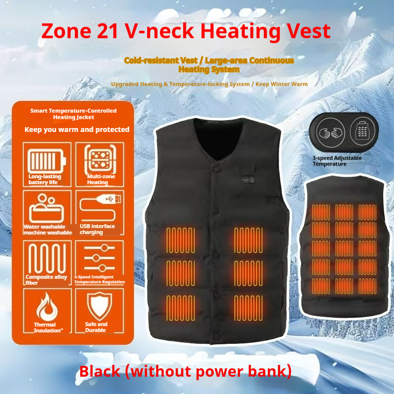 Winter New Style 21 Zone V-Nec - Motorcycle Gear Vest review and price